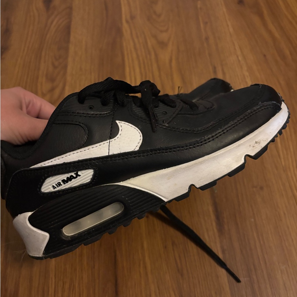 Nike Air Max Black and White Shoes